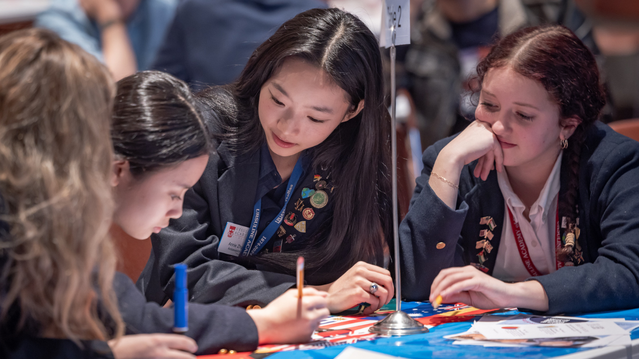 students at Academic WorldQuest